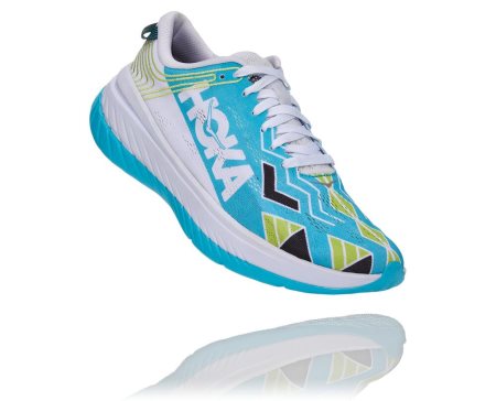 Hoka Ironman Kona Carbon X All Gender Moški Tekaški Čevlji Modra / Bela SI-456083A